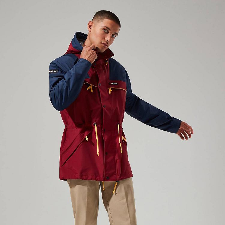 Dámska Nepremokavá Bunda Berghaus Gore Tex Tempest 89 Červené Modre Slovensko 3097AHBNY
